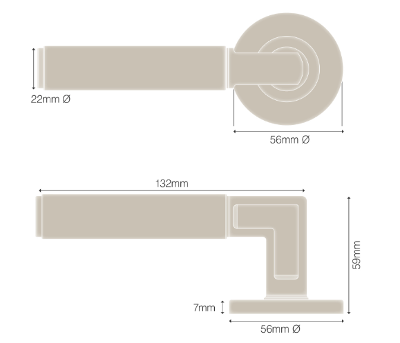 Windsor Premium NZ NIDO Lumina Rose Privacy Set - Plain Priced Per Set Available in 7 Colours
