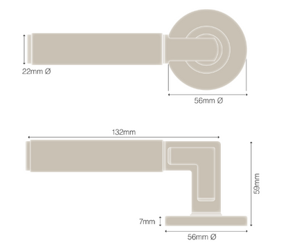Windsor Premium NZ NIDO Lumina Rose Privacy Set - Plain Priced Per Set Available in 7 Colours