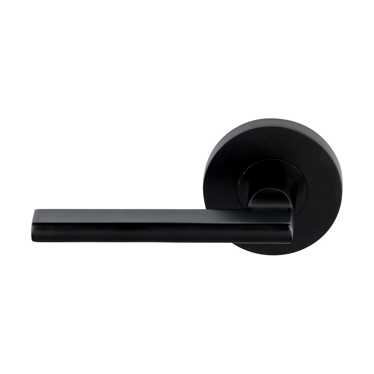 Sylvan Picton Privacy, Wardrobe Dummy & Passage Lever Handle Set- Satin Nickel & Black