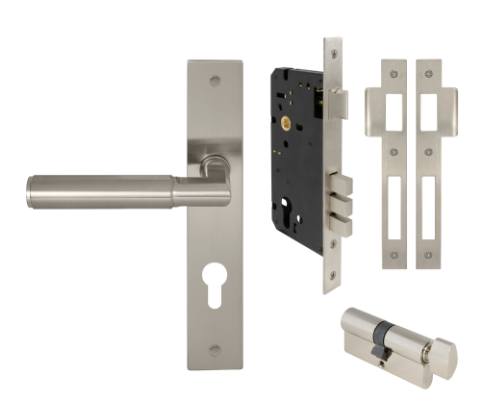 Windsor Premium NZ NIDO Lumina Longplate Entrance Set - Plain Priced Per Set Available in 7 Colours