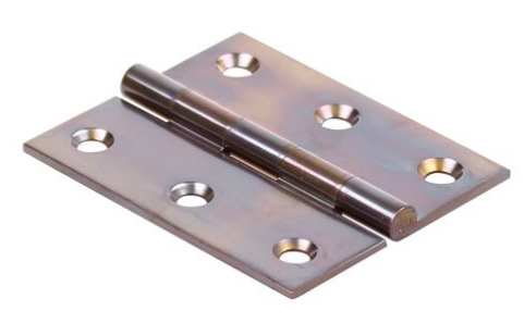 HENDERSON 100x100x3mm ,100x75x3mm & 75x63x2.5xmm F/PIN POLISHED BRASS