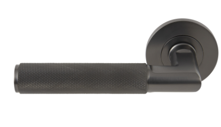 Windsor Premium NZ NIDO Lumina Rose Lever Set - Diamond Knurl  Price Per Pair Available in 7 Colours