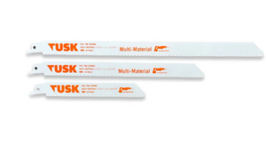 Tusk Heavy Duty BiM Reciprocating Saw blades for Multi Material 5pc pack -150mm x 1.2 x 10/14TPI ,228mm x 1.2 x 10/14TPI & 300mm x 1.2 x 10/14TPI