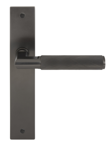 Windsor Premium NZ NIDO Lumina Longplate Dummy Lever Left Hand - Diamond Knurl Available in 7 Colours