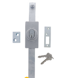 Carbine Australia concealed fix Model with 4 Fixing Bolts Standard Orb Lock, 33mm wide Bolt, Keyed to Differ Available in 5 sizes : 175mm ,230mm ,300mm ,450mm & 600mm