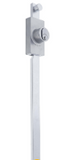 Carbine Australia concealed fix Model with 4 Fixing Bolts Standard Orb Lock, 33mm wide Bolt, Keyed to Differ Available in 5 sizes : 175mm ,230mm ,300mm ,450mm & 600mm