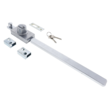 Carbine Australia concealed fix Model with 4 Fixing Bolts Standard Orb Lock, 33mm wide Bolt, Keyed to Differ Available in 5 sizes : 175mm ,230mm ,300mm ,450mm & 600mm