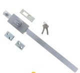 Carbine Australia concealed fix Model with 4 Fixing Bolts Standard Orb Lock, 33mm wide Bolt, Keyed to Differ Available in 5 sizes : 175mm ,230mm ,300mm ,450mm & 600mm