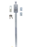 Carbine Australia concealed fix Model with 4 Fixing Bolts Standard Orb Lock, 33mm wide Bolt, Keyed to Differ Available in 5 sizes : 175mm ,230mm ,300mm ,450mm & 600mm