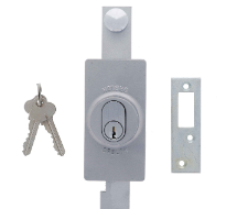 Carbine Australia concealed fix Model with 4 Fixing Bolts Standard Orb Lock, 33mm wide Bolt, Keyed to Differ Available in 5 sizes : 175mm ,230mm ,300mm ,450mm & 600mm