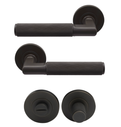 Windsor Premium NZ NIDO Lumina Rose Privacy Set - Diamond Knurl Priced Per Set Available in 7 Colours