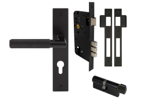 Windsor Premium NZ NIDO Lumina Longplate Entrance Set - Plain Priced Per Set Available in 7 Colours