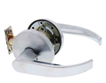 Carbine Australia Doncaster 7000 Cylindrical Classroom set, Clutching Disability Lever & Standard Lever , 70mm backset, C4 Keyed to Differ, Boxed, Brushed Satin Chrome
