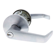 Carbine Australia Doncaster 7000 Cylindrical Classroom set, Clutching Disability Lever & Standard Lever , 70mm backset, C4 Keyed to Differ, Boxed, Brushed Satin Chrome