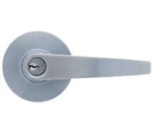Carbine Australia Newmarket 6000 Cylindrical Classroom set - Outside Locks / Unlocks,Lever 60mm & 70mm Backset C4 Keyed to Differ - Brushed Satin Chrome