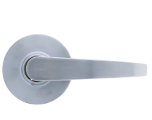 Carbine Australia Newmarket 6000 Cylindrical Classroom set - Outside Locks / Unlocks,Lever 60mm & 70mm Backset C4 Keyed to Differ - Brushed Satin Chrome