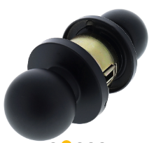 Carbine Australia Epsom 3000 Cylindrical Classroom set -outside key locks/unlocks - 70mm backset, C4 Keyed to Differ - Matte Black