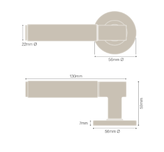Windsor Premium NZ NIDO Verge Rose Entrance Set - Plain Priced Per Set Available in 7 Colours
