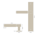 Windsor Premium NZ NIDO Verge Longplate Entrance Set - Plain Priced Per Set Available in 7 Colours