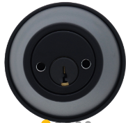 Carbine Australia Commercial Double Cylinder 6 pin Deadbolt 60/70mm backset - Stainless Steel & Matte Black