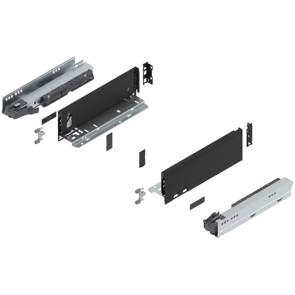 Blum Legrabox pure kitset Length 270mm x 106mm,193mm ( height 2 Options) 40kg