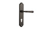 Iver Verona Door Lever Shouldered Latch Pair, Passage Kit, Privacy Kit , Entrance Kit with High Security Lock- Signature Brass