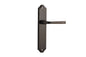 Iver Annecy Door Lever Shouldered Latch Pair, Passage Kit, Privacy Kit , Entrance Kit with High Security Lock -Signature Brass