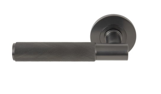 Windsor Premium NZ NIDO Verge Rose Lever Set - Diamond Knurl Price Per Pair Available in 7 Colours