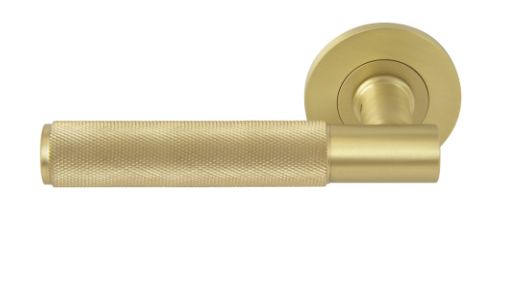 Windsor Premium NZ NIDO Verge Rose Lever Set - Diamond Knurl Price Per Pair Available in 7 Colours
