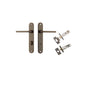 Iver Baltimore Door Knob Oval Latch Pair, Passage Kit, Privacy Kit , Entrance Kit with High Security Lock -Signature Brass