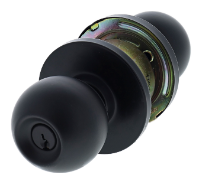 Carbine Australia Communication set - Outside key only inside key only  60mm and 70mm backset - Stainless Steel & Matte Black