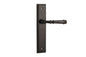 Iver Verona Door Lever Stepped Latch Pair, Passage Kit, Privacy Kit , Entrance Kit with High Security Lock- Signature Brass