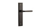 Iver Annecy Door Lever Shouldered Latch Pair, Passage Kit, Privacy Kit , Entrance Kit with High Security Lock -Signature Brass