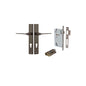 Iver Como  Door Lever Rectangular Latch Pair, Passage Kit, Privacy Kit , Entrance Kit with High Security Lock -Signature Brass