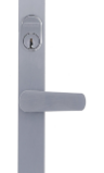 Carbine Australia Component for flip bolt - Long Lever and Short Lever furniture  Egress Handle - Satin Chrome