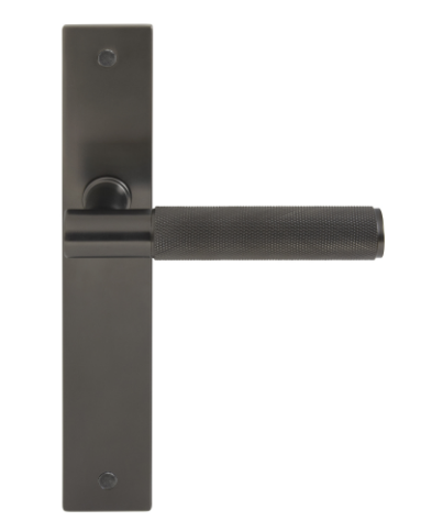 Windsor Premium NZ NIDO Verge Longplate Dummy Lever Left Hand - Diamond Knurl Available in 7 Colours