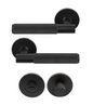 Windsor Premium NZ NIDO Verge Rose Privacy Set - Diamond Knurl Priced Per Set Available in 7 Colours