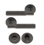 Windsor Premium NZ NIDO Verge Rose Privacy Set - Diamond Knurl Priced Per Set Available in 7 Colours