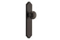 Iver Paddington  Door Knob Shouldered Latch Pair, Passage Kit, Privacy Kit , Entrance Kit with High Security Lock - Signature Brass