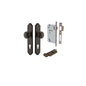 Iver Paddington  Door Knob Shouldered Latch Pair, Passage Kit, Privacy Kit , Entrance Kit with High Security Lock - Signature Brass