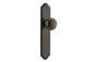 Iver Cambridge Door Knob Shouldered Latch Pair, Passage Kit, Privacy Kit , Entrance Kit with High Security Lock -Signature Brass