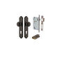 Iver Cambridge Door Knob Shouldered Latch Pair, Passage Kit, Privacy Kit , Entrance Kit with High Security Lock -Signature Brass