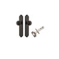 Iver Guildford Door Knob Shouldered Latch Pair, Passage Kit, Privacy Kit , Entrance Kit with High Security Lock - Signature Brass