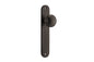 Iver Paddington  Door Knob Oval Latch Pair, Passage Kit, Privacy Kit , Entrance Kit with High Security Lock - Signature Brass