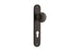 Iver Paddington  Door Knob Oval Latch Pair, Passage Kit, Privacy Kit , Entrance Kit with High Security Lock - Signature Brass