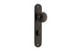 Iver Paddington  Door Knob Oval Latch Pair, Passage Kit, Privacy Kit , Entrance Kit with High Security Lock - Signature Brass