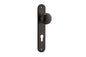 Iver Cambridge Door Knob Oval Concealed Fix Pair, Passage Kit, Privacy Kit , Entrance Kit with High Security Lock - Signature Brass