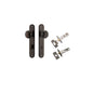 Iver Cambridge Door Knob Oval Concealed Fix Pair, Passage Kit, Privacy Kit , Entrance Kit with High Security Lock - Signature Brass