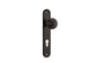 Iver Guildford Door Knob Oval Latch Pair, Passage Kit, Privacy Kit , Entrance Kit with High Security Lock - Signature Brass