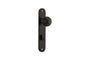 Iver Guildford Door Knob Oval Latch Pair, Passage Kit, Privacy Kit , Entrance Kit with High Security Lock - Signature Brass